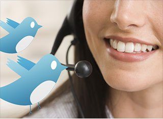 Customer service via Twitter