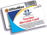 Teacher Discount Card