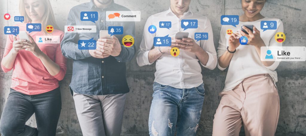 Digital marketing and social media engagement